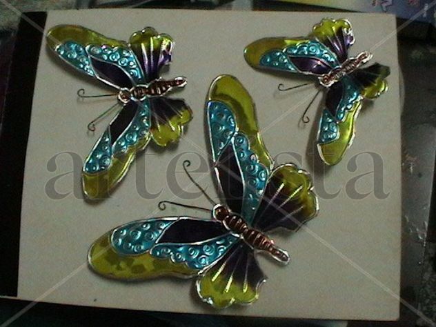 Trió de mariposas