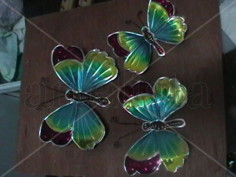 Trió de mariposas