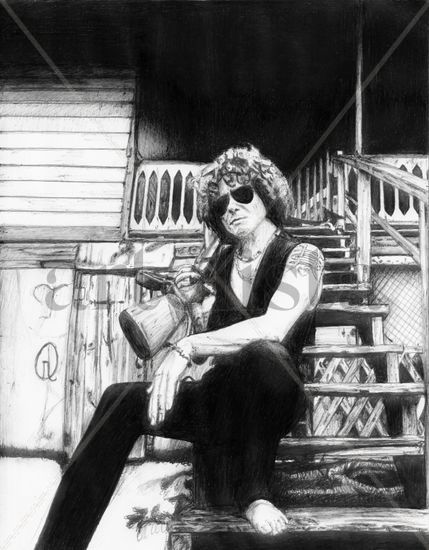 Retrato de Enrique Bunbury Ink