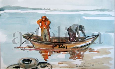 PESCADORES Y BOTES