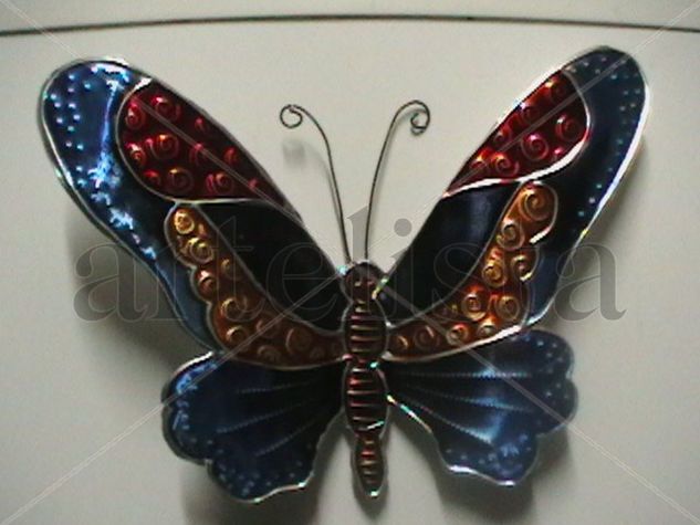 mariposa con imán 