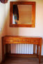 Conjunto consola con espejo