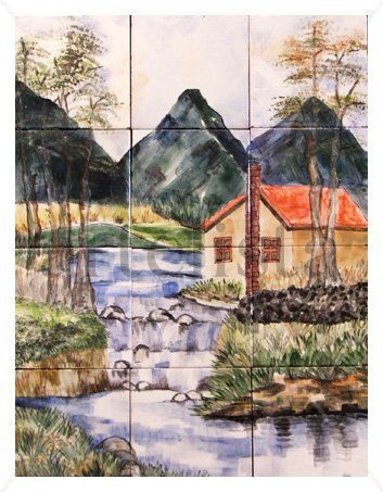 Paisaje cascada