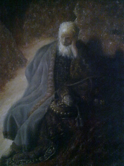 Jeremias Óleo Lienzo Figura