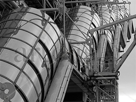 Centro Cultural Georges Pompidou. Paris (2008) Architecture and Interiorism Black and White (Digital)