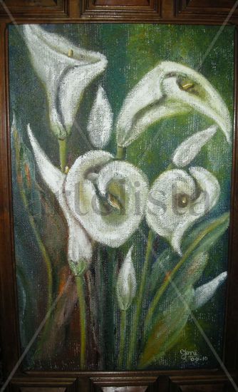 "JARDIN DE CALAS" Oil Others Floral Painting