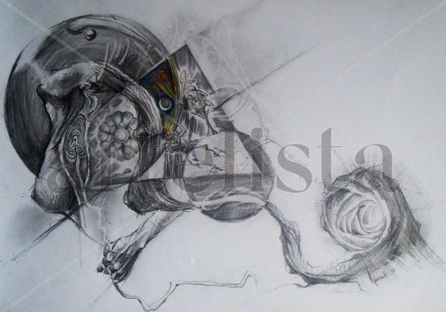 "Danza del hilo ancestral"2 Pencil