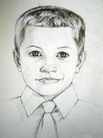 niño con corbata Pencil