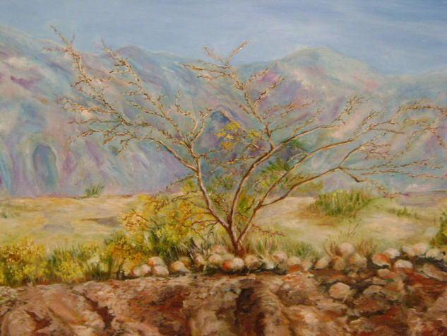 Solitario Oil Canvas Landscaping