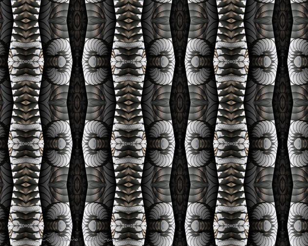 Cuerpos de serpientes en vertical,(Vertical bodies of snakes)