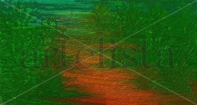 Paisaje a traves del camino