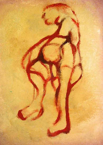 Bipose_01 Oil Canvas Figure Painting