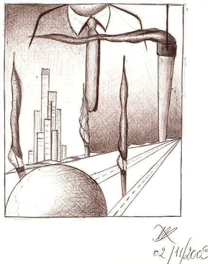 Disegno a penna...