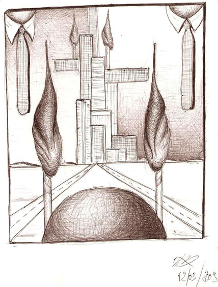 Disegno a penna...