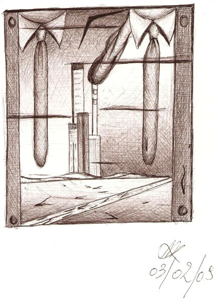 Disegno a penna...