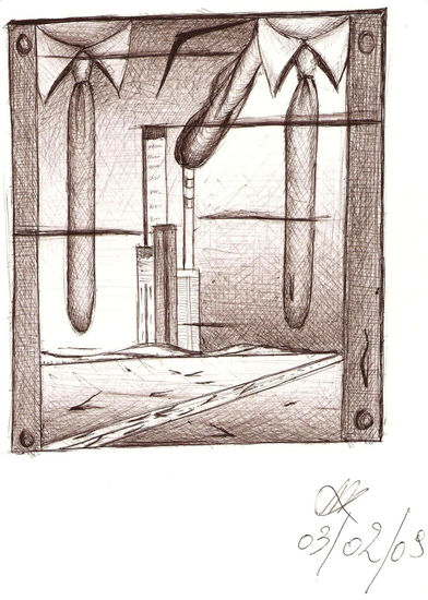 Disegno a penna 2010, Pasquale Mastrogiacomo 