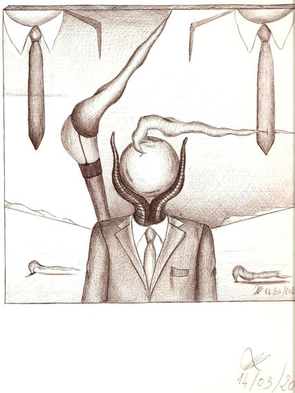 Disegno a penna...