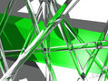 Composición Verde y Cristal