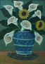 Ocho Alcatraces Con dos girasole