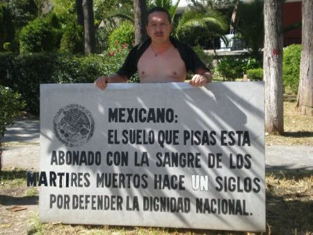Tzompantli en los martires