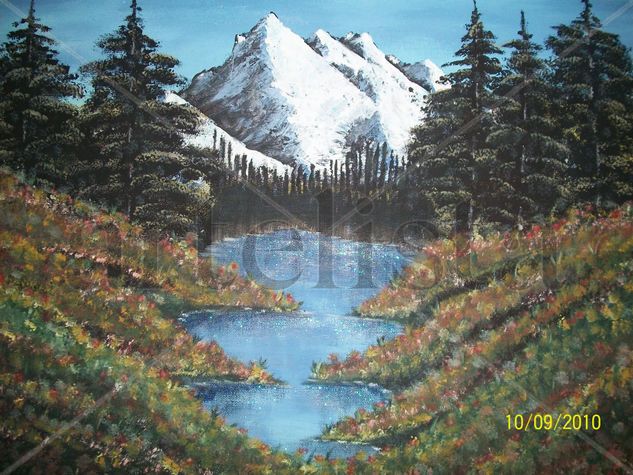 Alaska Acrylic Canvas Landscaping