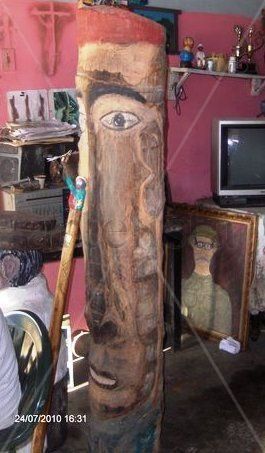 Totem Carving Figurative