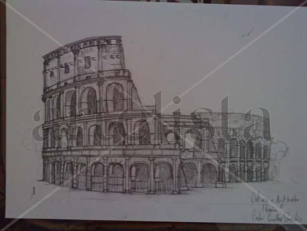 Coliseo o Anfiteatro Flavio Pencil