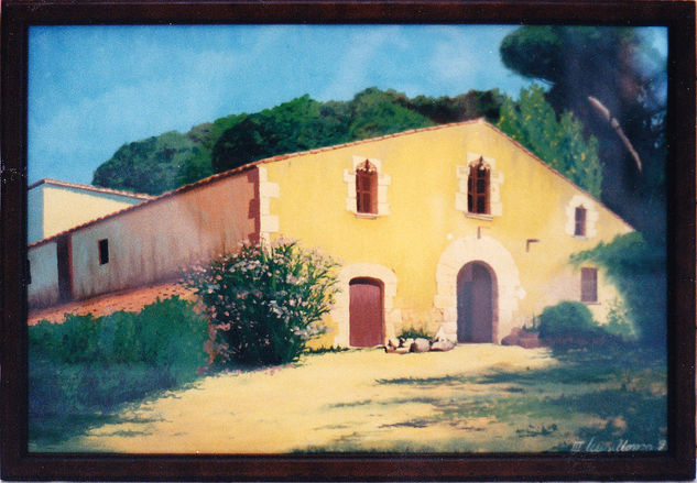 Masia Oil Canvas Landscaping