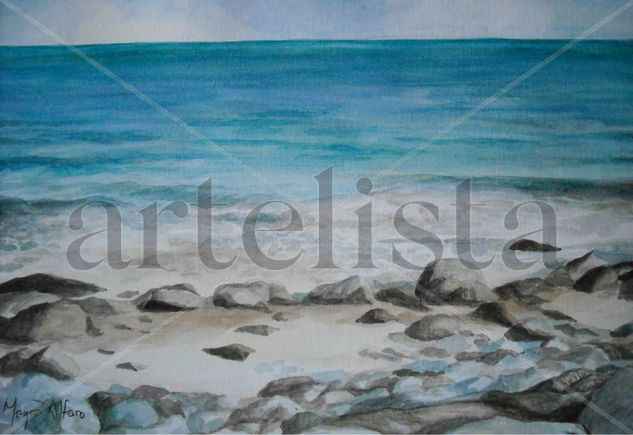 Acuarela 3 Oil Canvas Landscaping