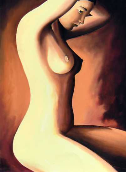 Desnudo 1 Oil Canvas Landscaping