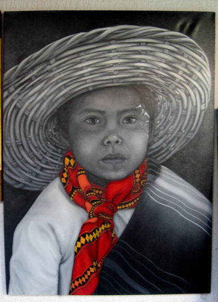 Niño purepecha