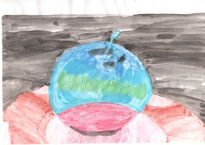 Manzana azul dos