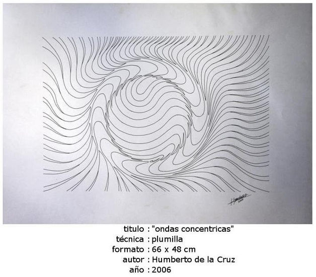 ondas concentricas Ink