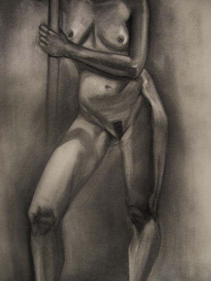 Detalle contrapposto Charcoal