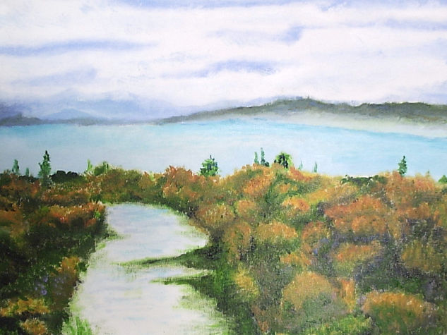 Paisaje Otoñal Oil Canvas