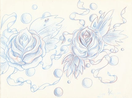 Rosas y burbujas