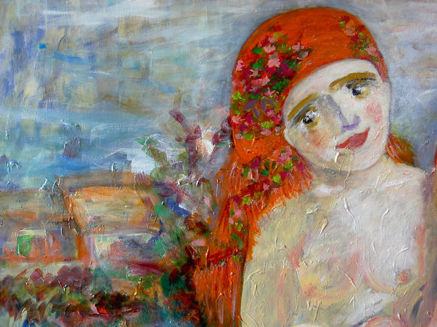 LA LAGOA (DETALLE 2) Acrylic Canvas Portrait