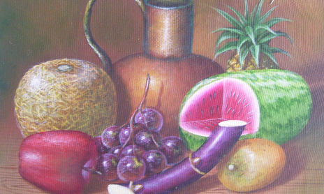 bodegon de frutas