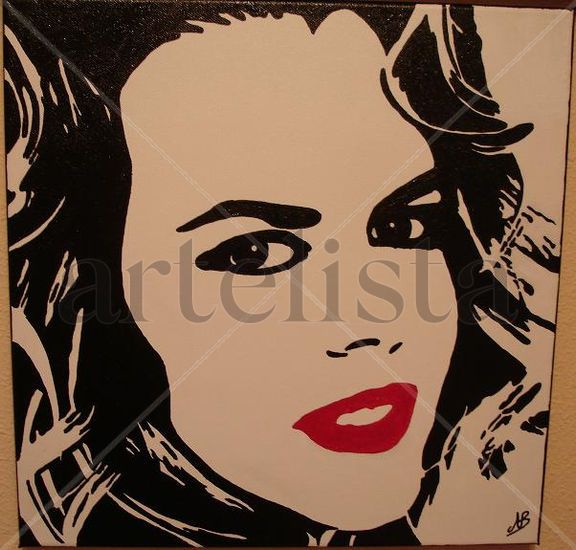 Nicole Kidman Acrylic Canvas Portrait