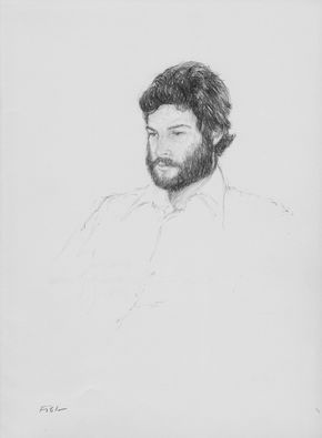 Retrato del pintor Santiago Serrano