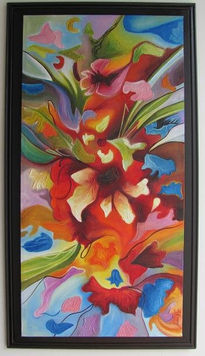 Flores semiabstracto