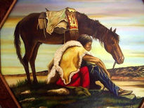 Nativo y caballo