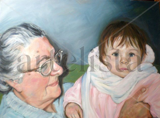 Mila y su abuela 