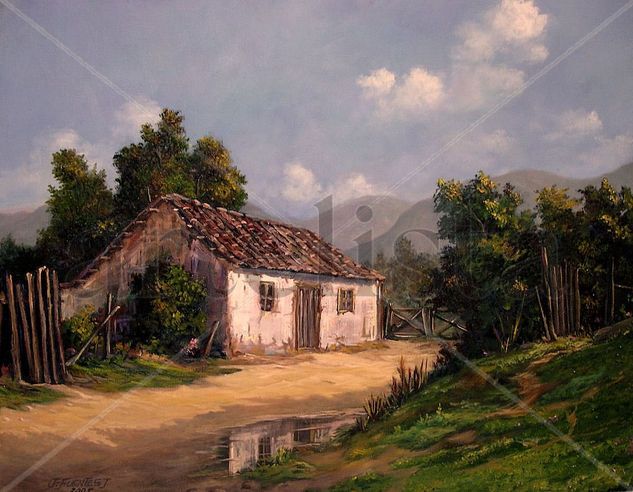 CAMPO CHILENO Oil Canvas Landscaping