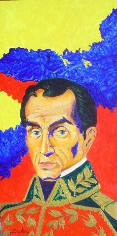 BOLIVAR Acrylic Panel Portrait