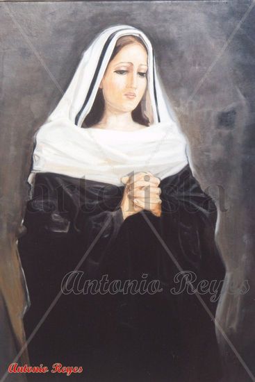 SOLEDAD DE MENA Oil Canvas Portrait