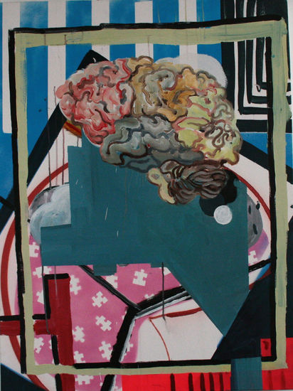 cerebro Oil Canvas Figure Painting