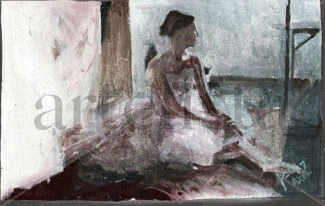 ballet Oil Canvas Figure Painting