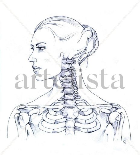 Estudio óseo cuello