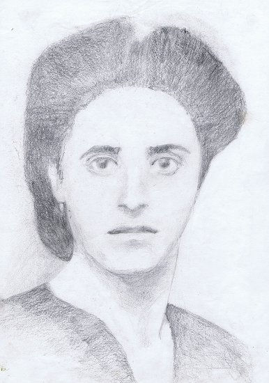 Retrato abuela dolores